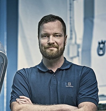 Mattias Holmdahl, Global Product Manager Power Cutters, Husqvarna Construction