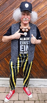 Karl Keinstein mach die "Einstein for Kids"-Stadtführungen in Ulm